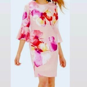 The Limited Floral Long Sleeve Dress  NWOT